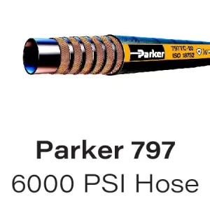 MANGUERA HIDRAULICA PARKER SERIE 797 - Presión de trabajo constante de 6.000 PSI 100R15 GLOBALCORE